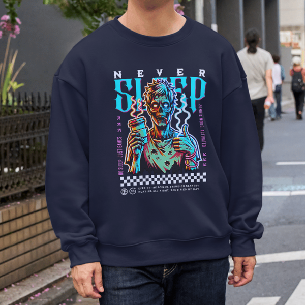 Hoodie Last Zombie Night Oversized