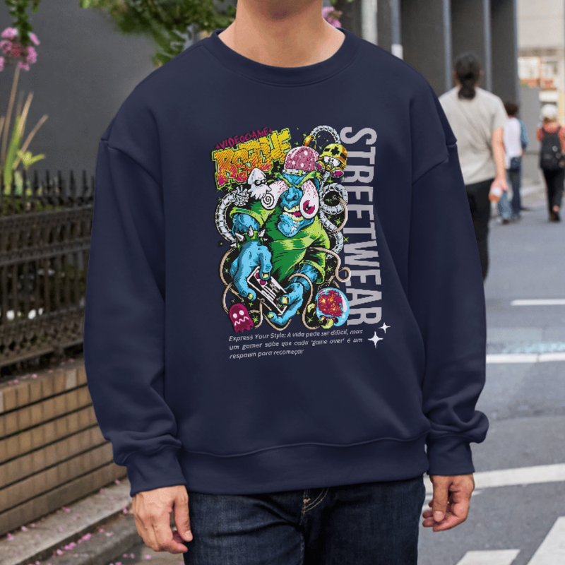 Hoodie Last Zombie Gamer Oversized