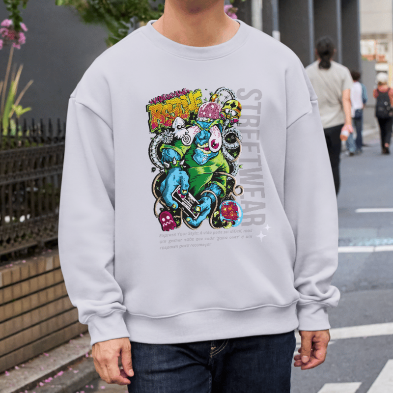 Hoodie Last Zombie Gamer Oversized
