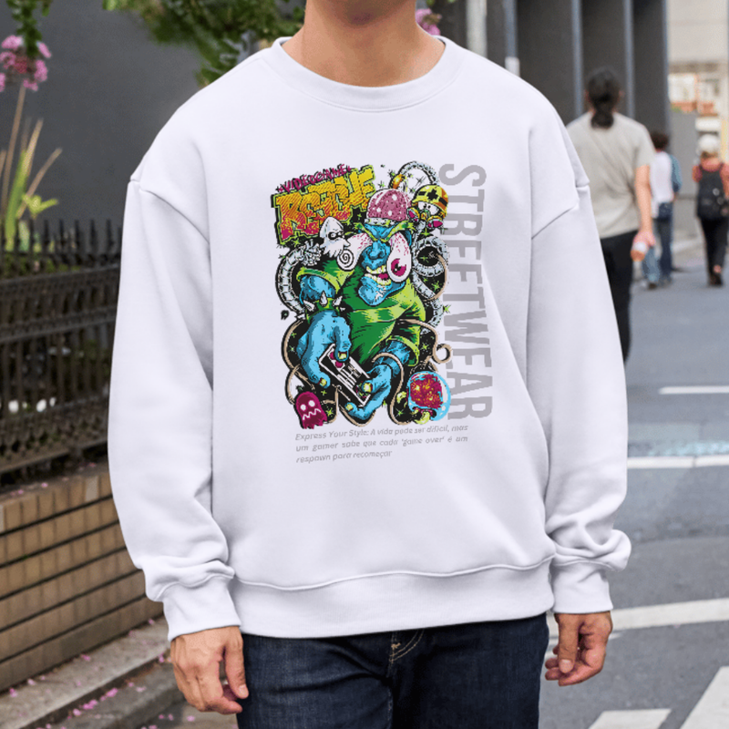 Hoodie Last Zombie Gamer Oversized