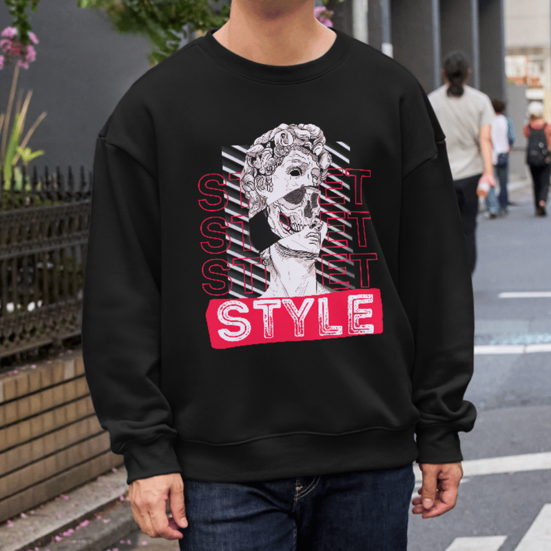 Hoodie Rare Greco Street Oversized