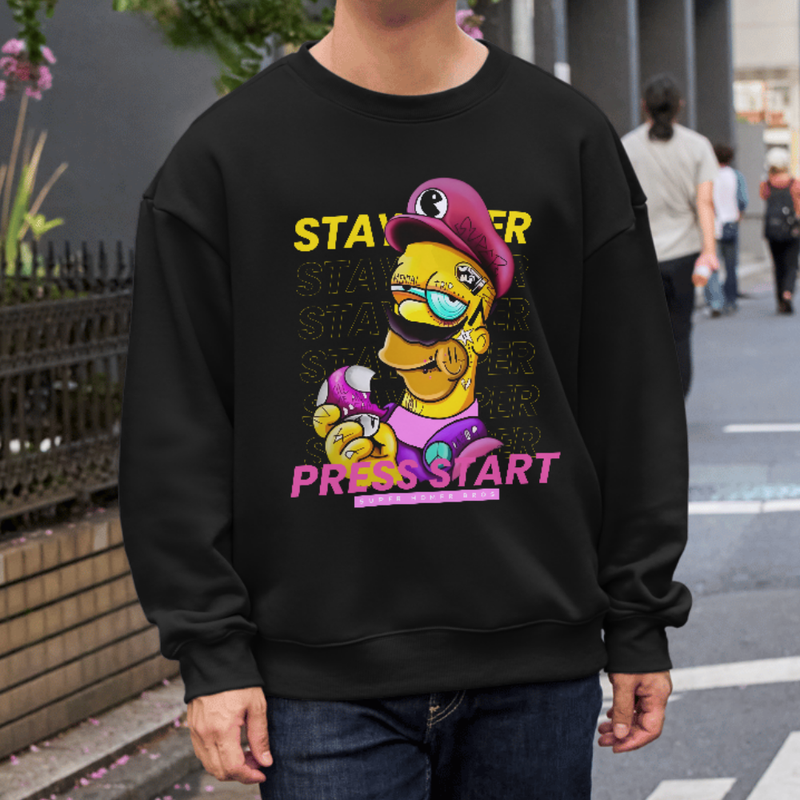 Hoodie Last Homer Gamer Oversized