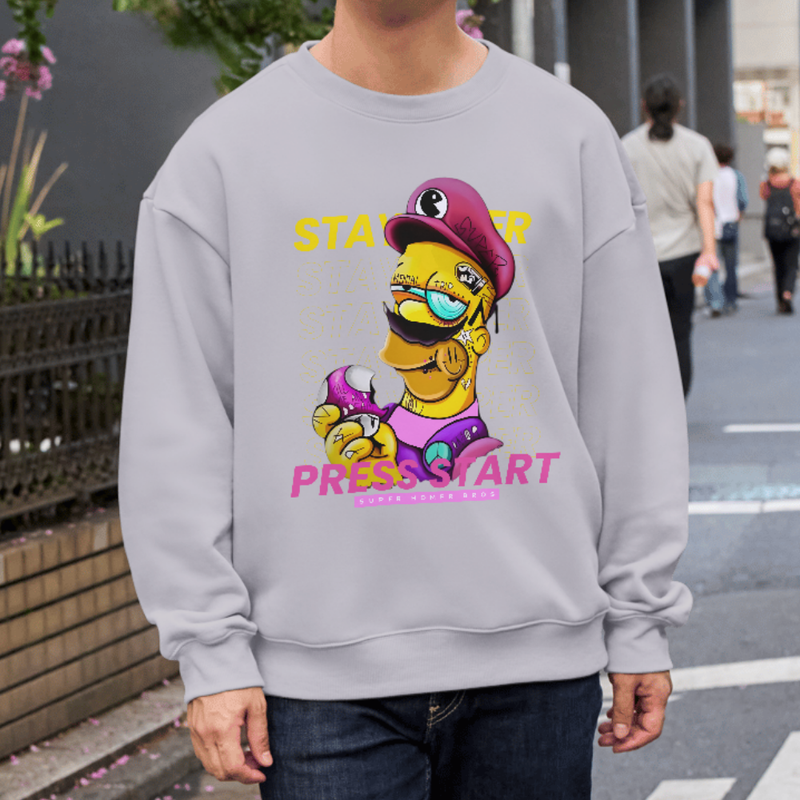 Hoodie Last Homer Gamer Oversized