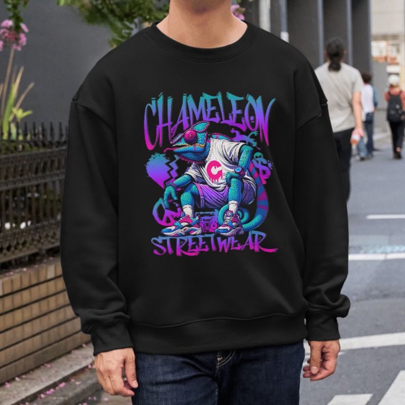 Hoodie Last Chameleon Oversized