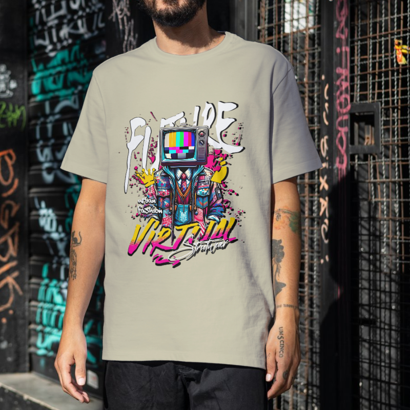 T-Shirt  Premium Rush TV Head Oversized