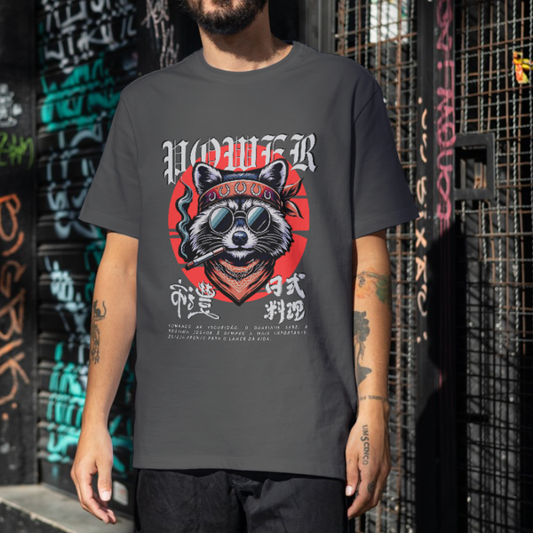T-Shirt Premium Rare Raccoon Rush Oversized
