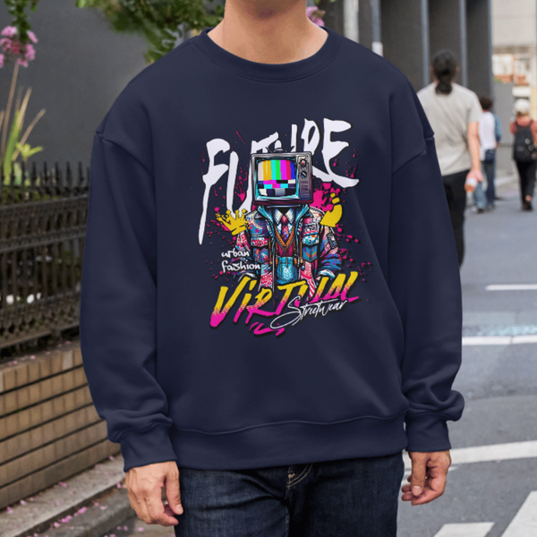 Hoodie Rush TV Head Oversized