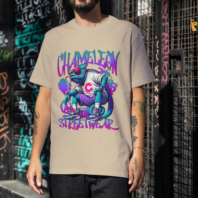 T-Shirt Premium Last Chameleon Oversized