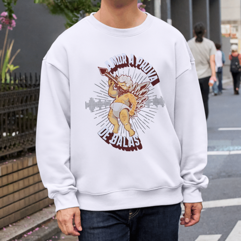 Hoodie Last Street Angel Oversized