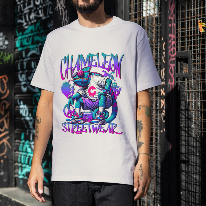 T-Shirt Premium Last Chameleon Oversized